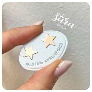 Orecchini lobo stella