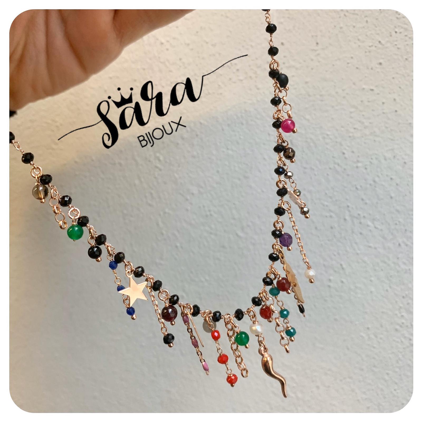 Collana tipo rosario pomellato sale