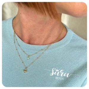 Collana doppia micro-rosario